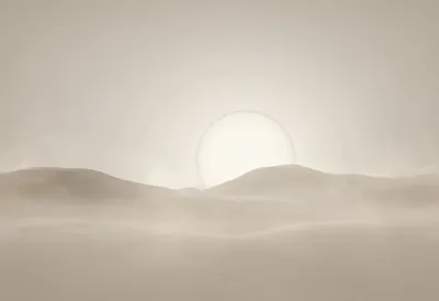 3D Minimal Landscape with Sphere Sun