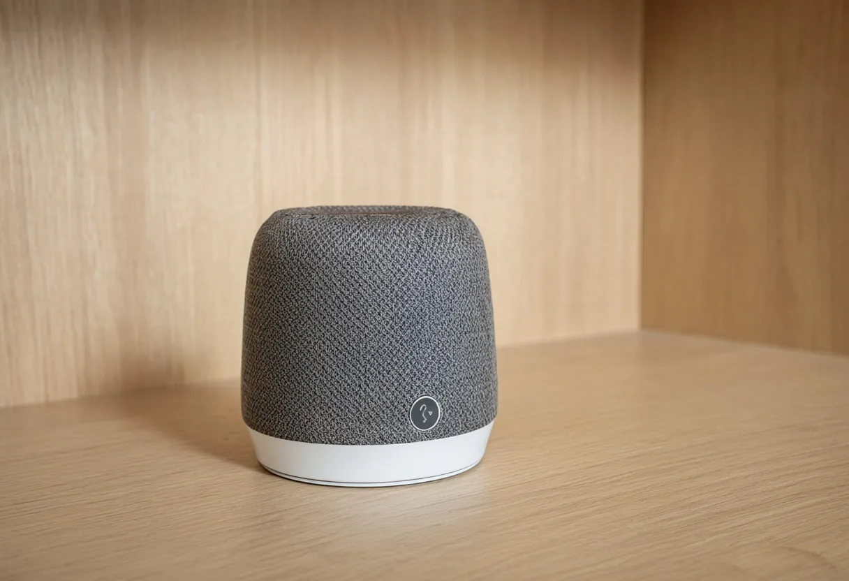 Smart Speaker on a Shelf