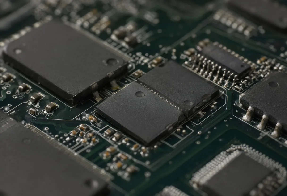 Circuit Board Corner Macro
