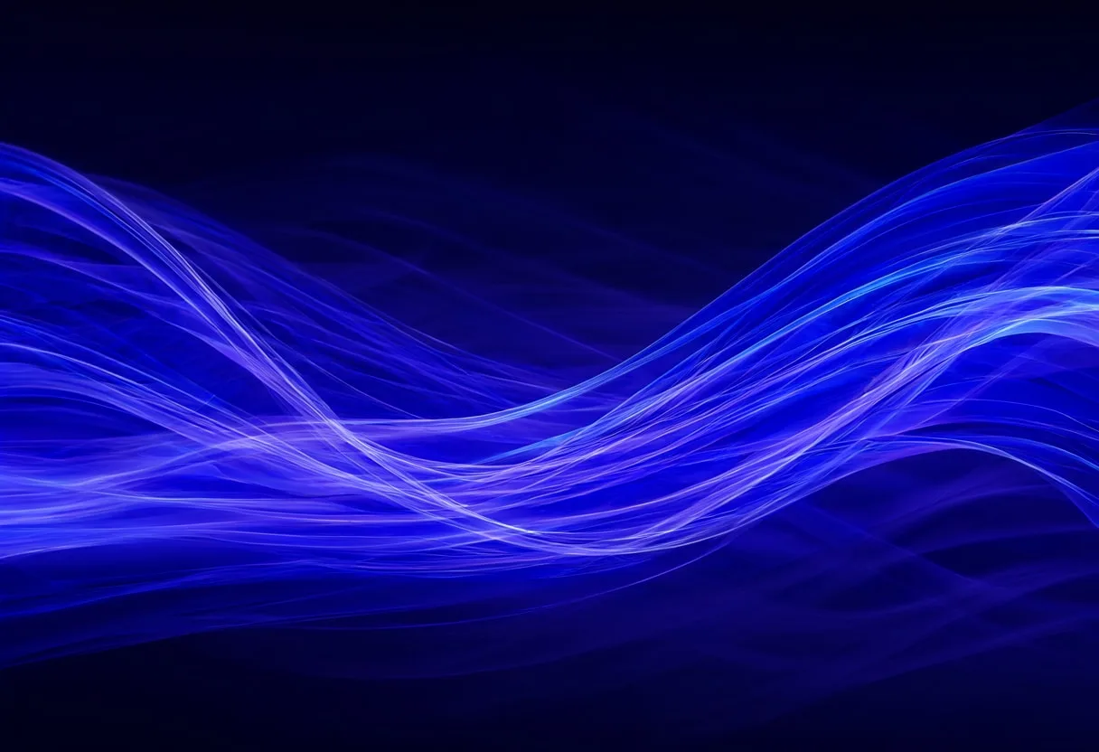 Abstract Glowing Data Streams