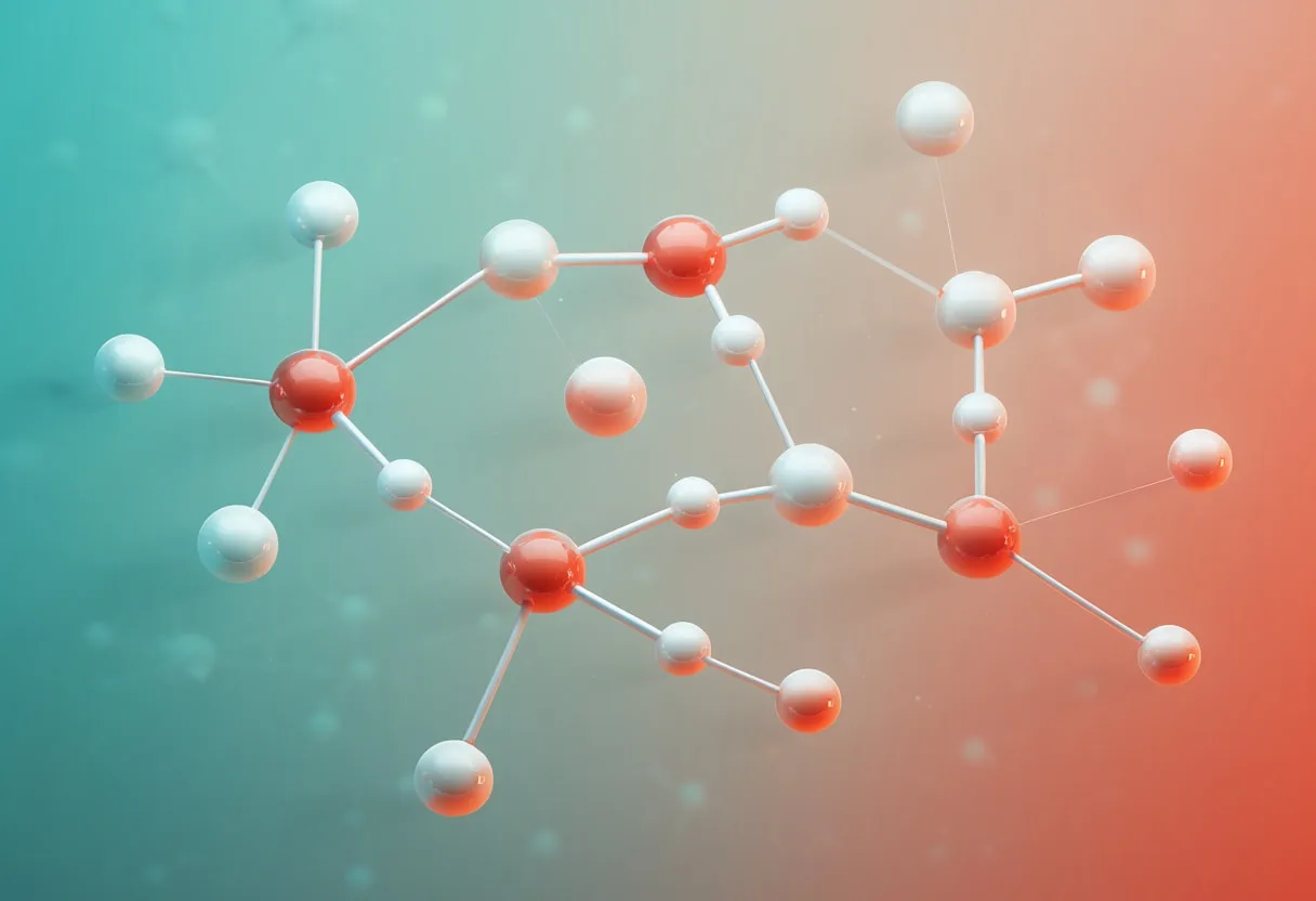 Abstract Network Nodes Gradient