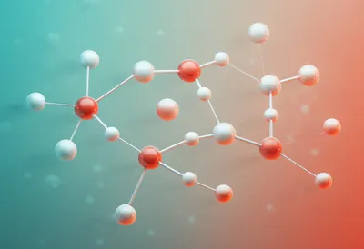 Abstract Network Nodes Gradient