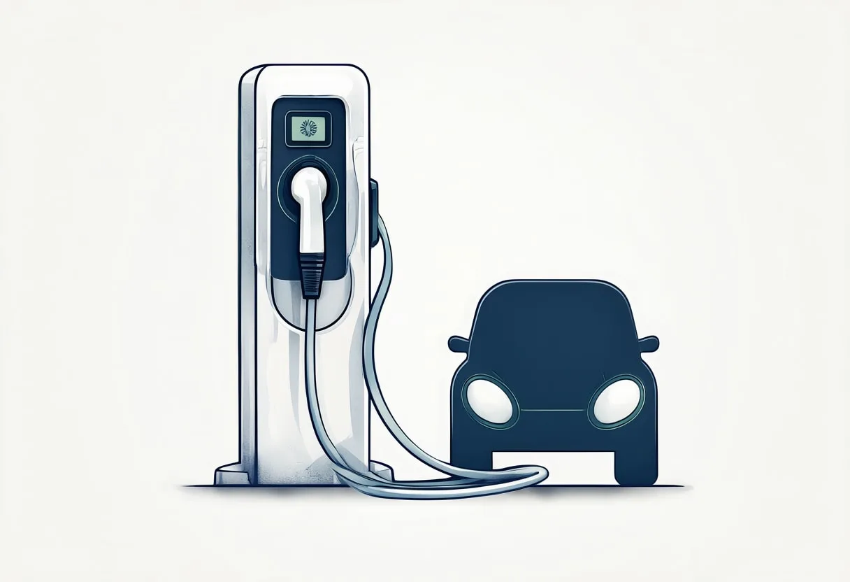 EV Charging Illustration