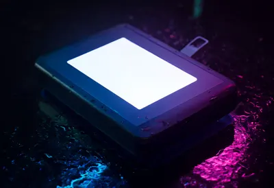 Neon Device Display Blank