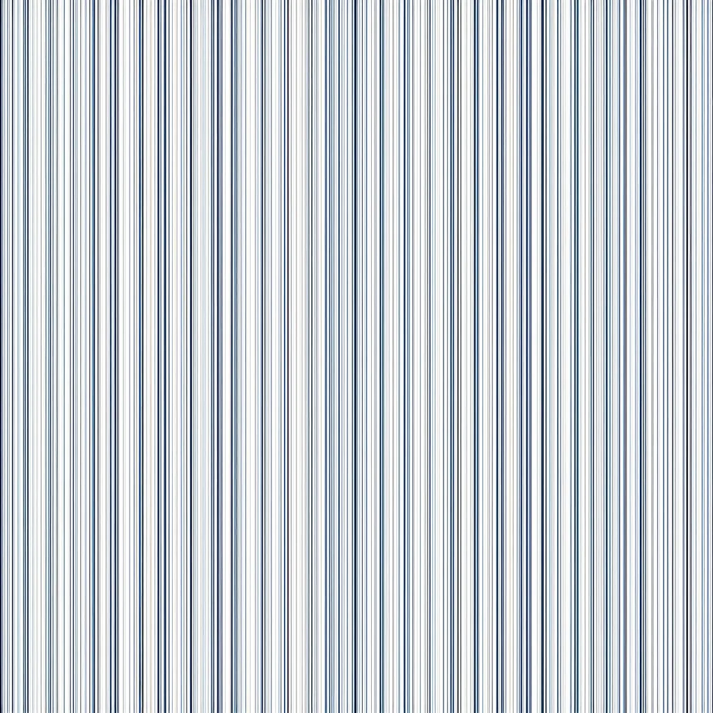 Thin Vertical Pinstripes in Navy and White