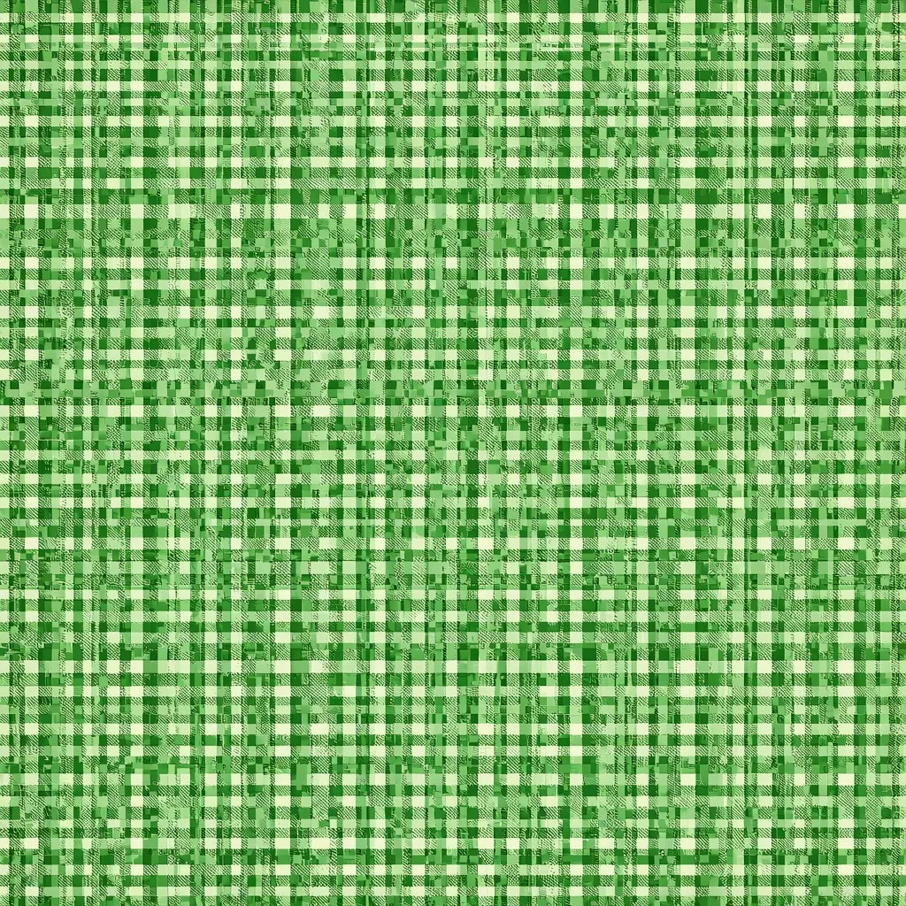 Buffalo Plaid in Forest Green