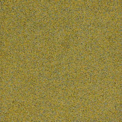 Triangle Mosaic in Mustard and Slate