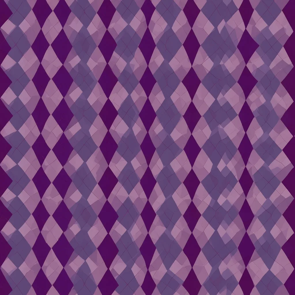 Argyle Diamonds in Plum and Grey