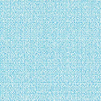 Halftone Dot Gradient in Blue