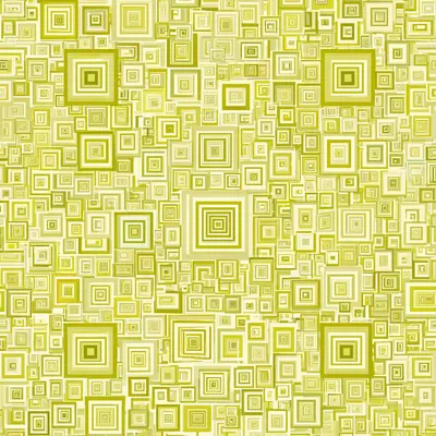 Concentric Squares Pattern in Olive