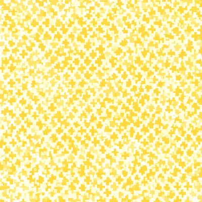Plus Sign Grid in Mustard