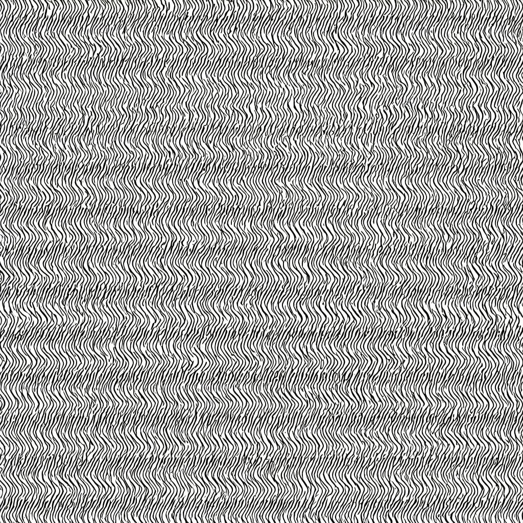 Op Art Wavy Lines in Black and White