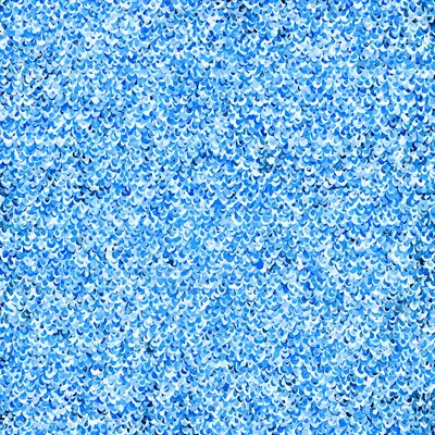 Scale Pattern in Peacock Blue