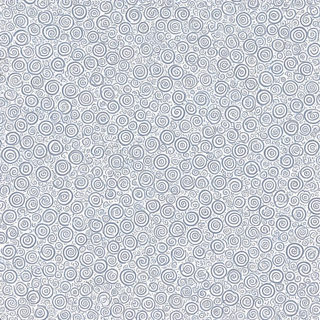 Nested Spiral Pattern in Slate