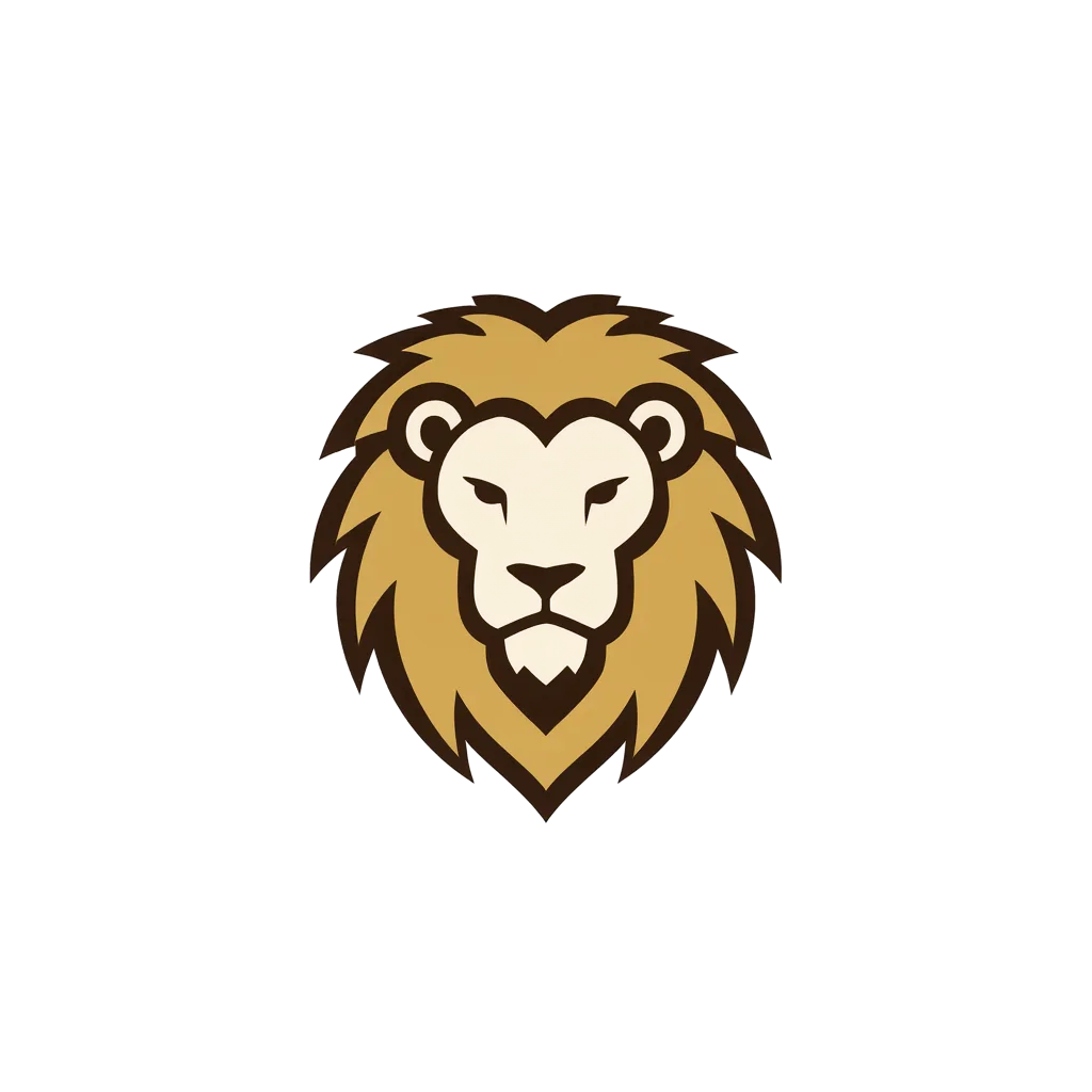 Lion Mascot Logo