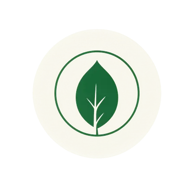 Leaf Circle Badge