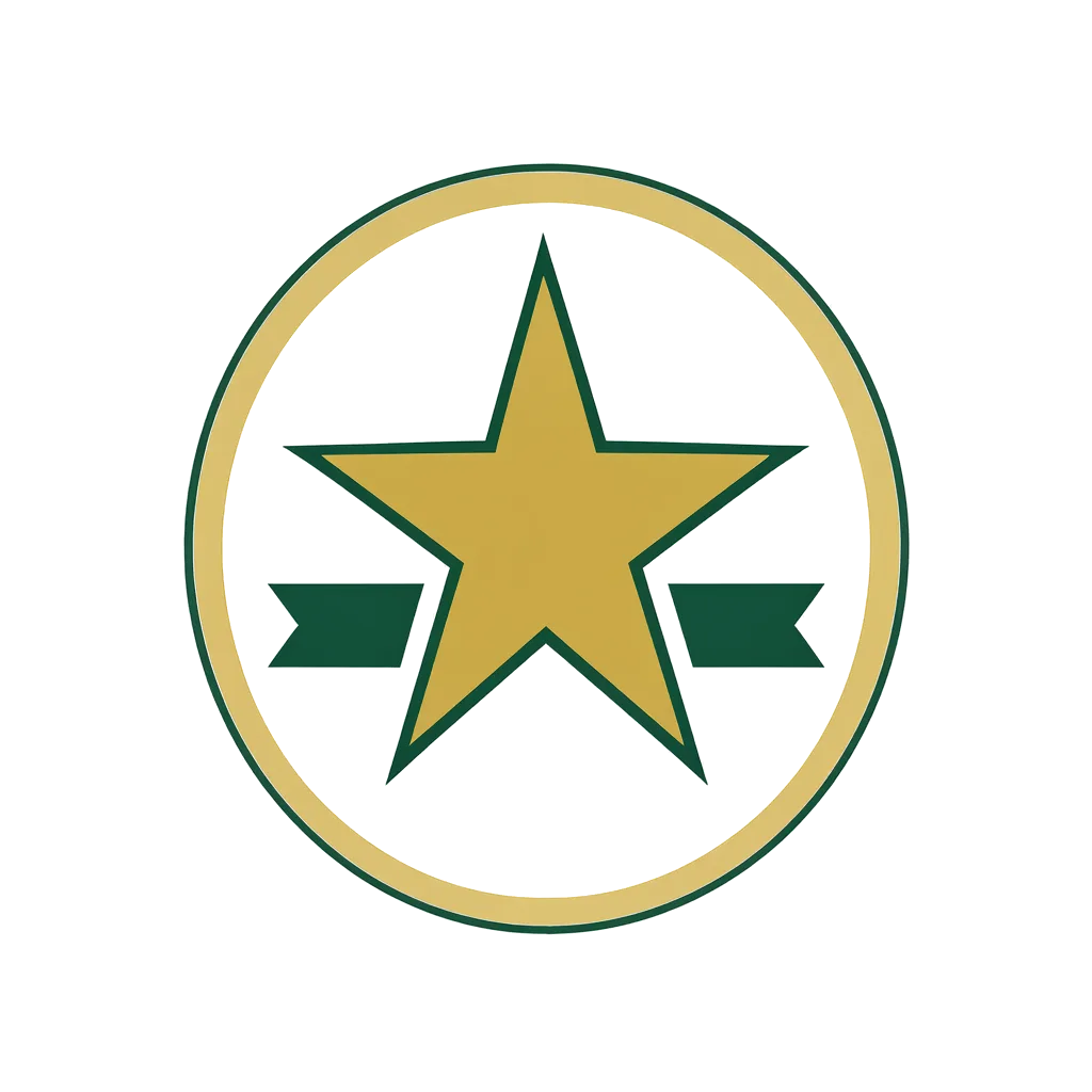 Star Ribbon Badge