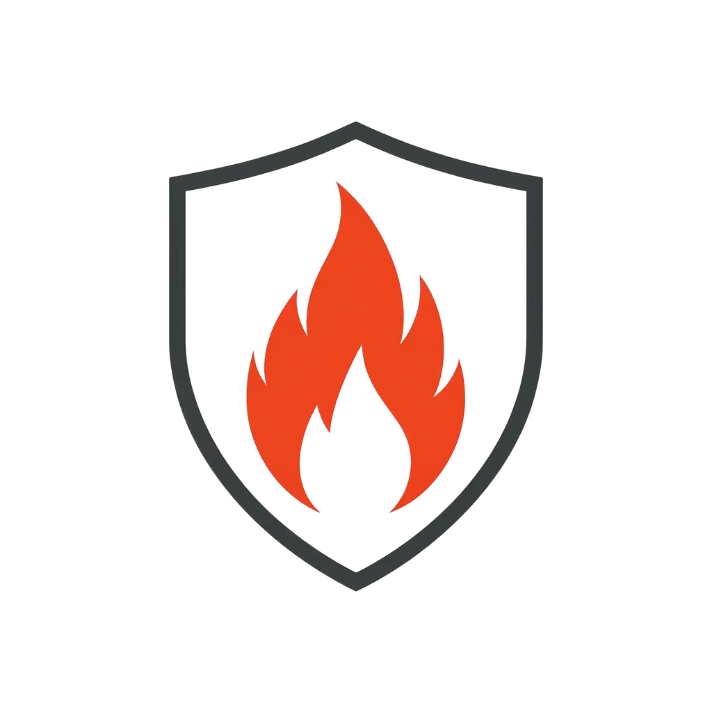 Flame Shield Badge