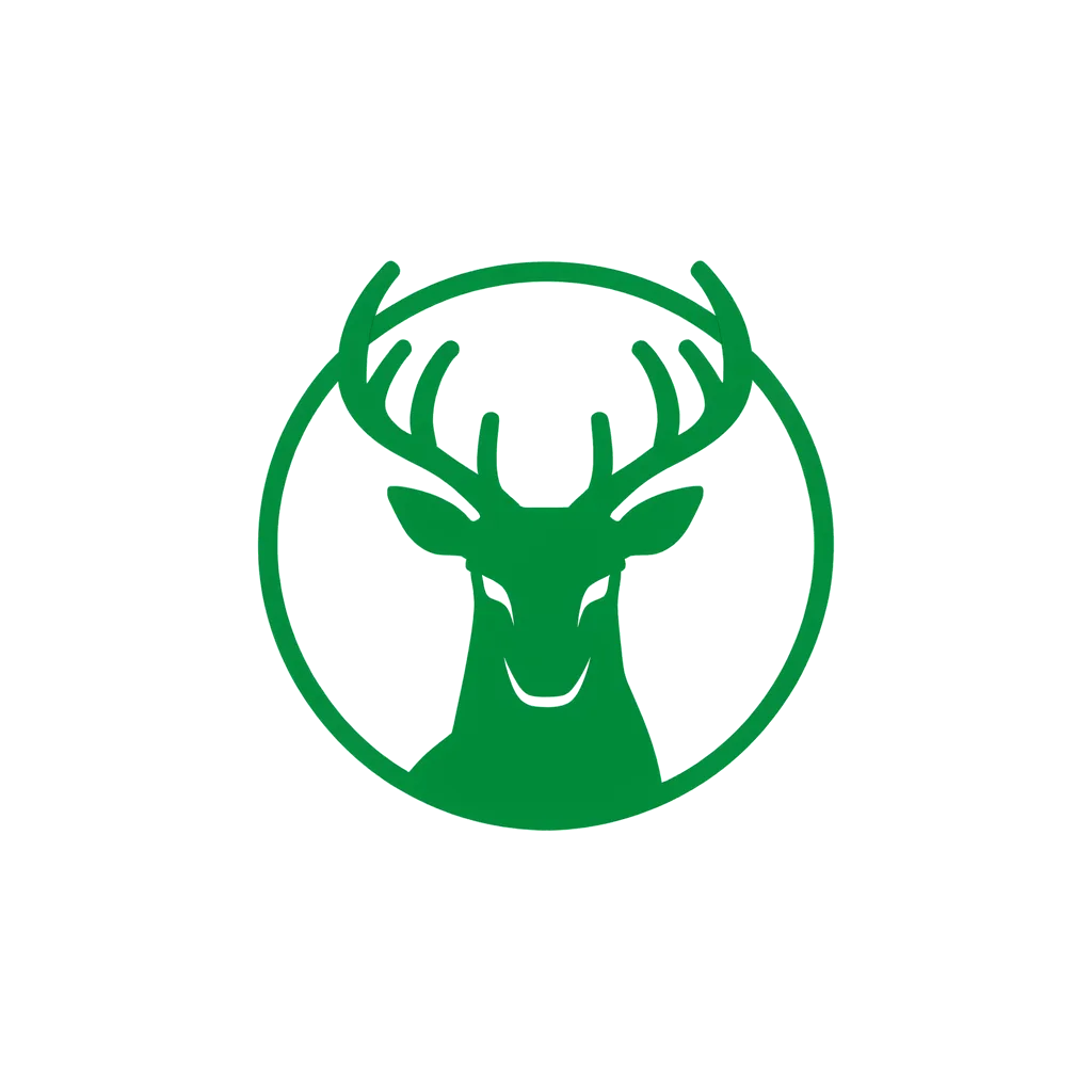 Stag Negative Space Mark