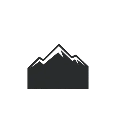 Mountain Negative Space Mark