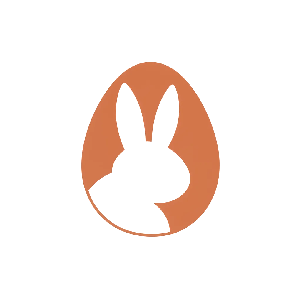 Rabbit Negative Space Mark