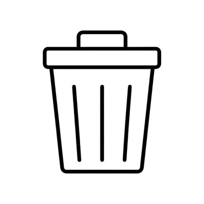 Trash Bin Icon