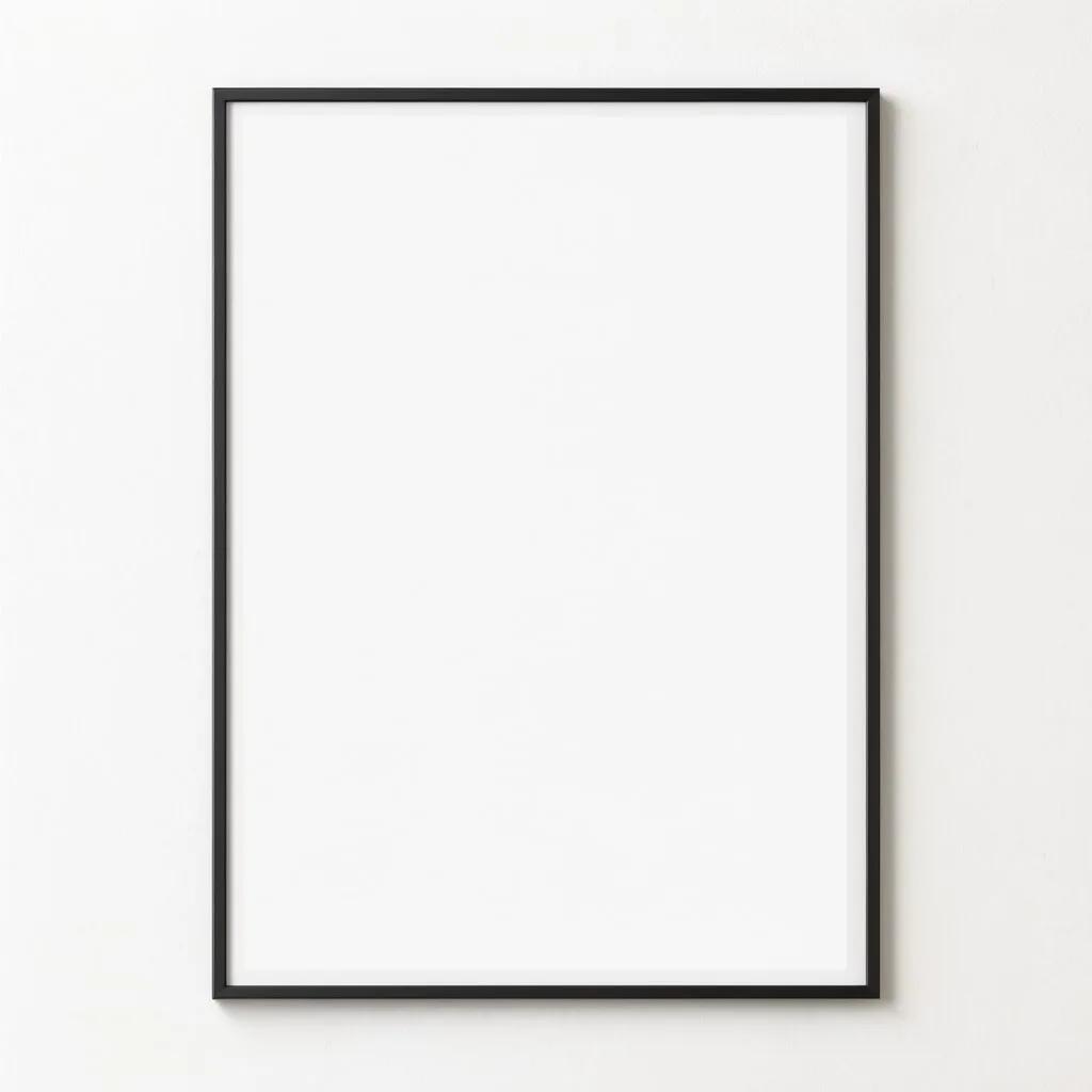 Blank Poster Frame