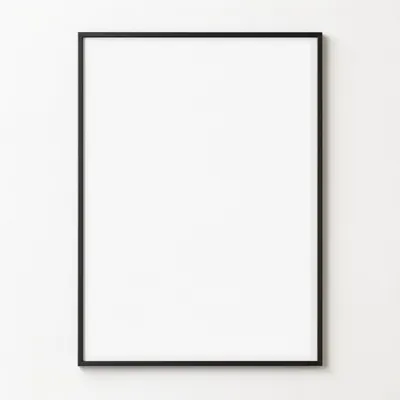 Blank Poster Frame