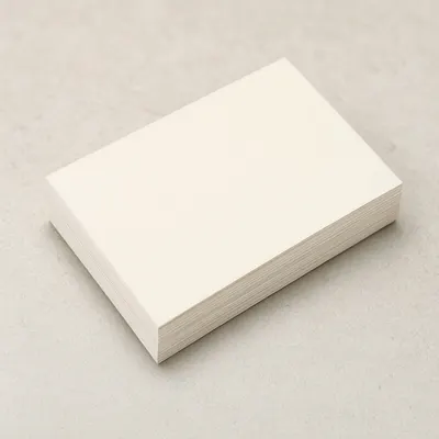Blank Business Card Stack
