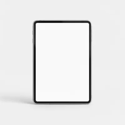 Blank Tablet Screen