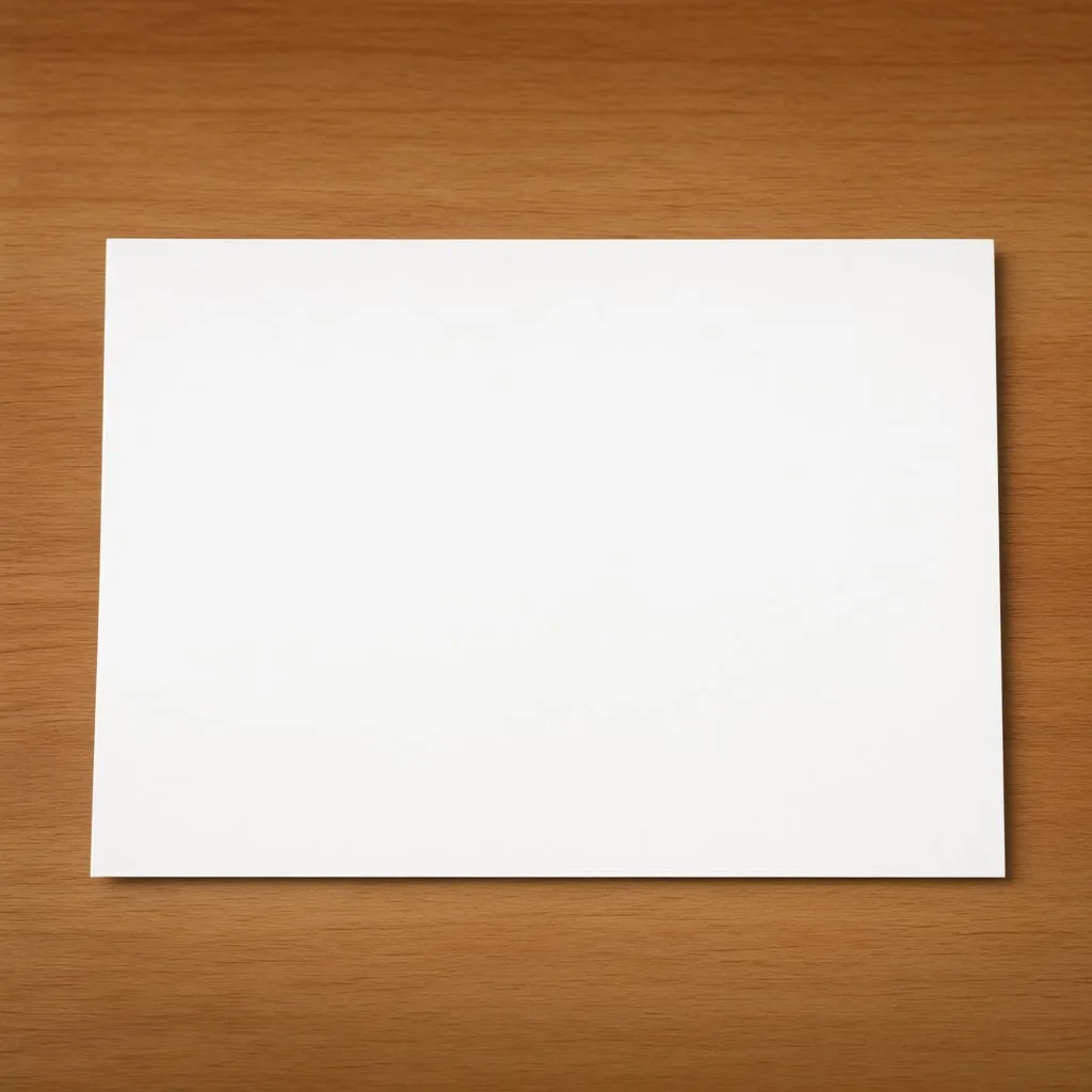Blank Postcard
