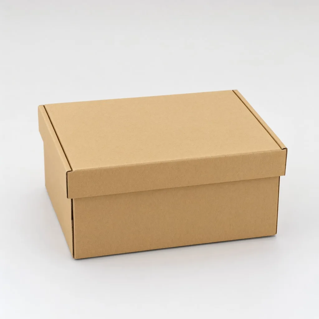 Blank Kraft Cardboard Box