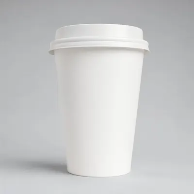 Blank Paper Coffee Cup