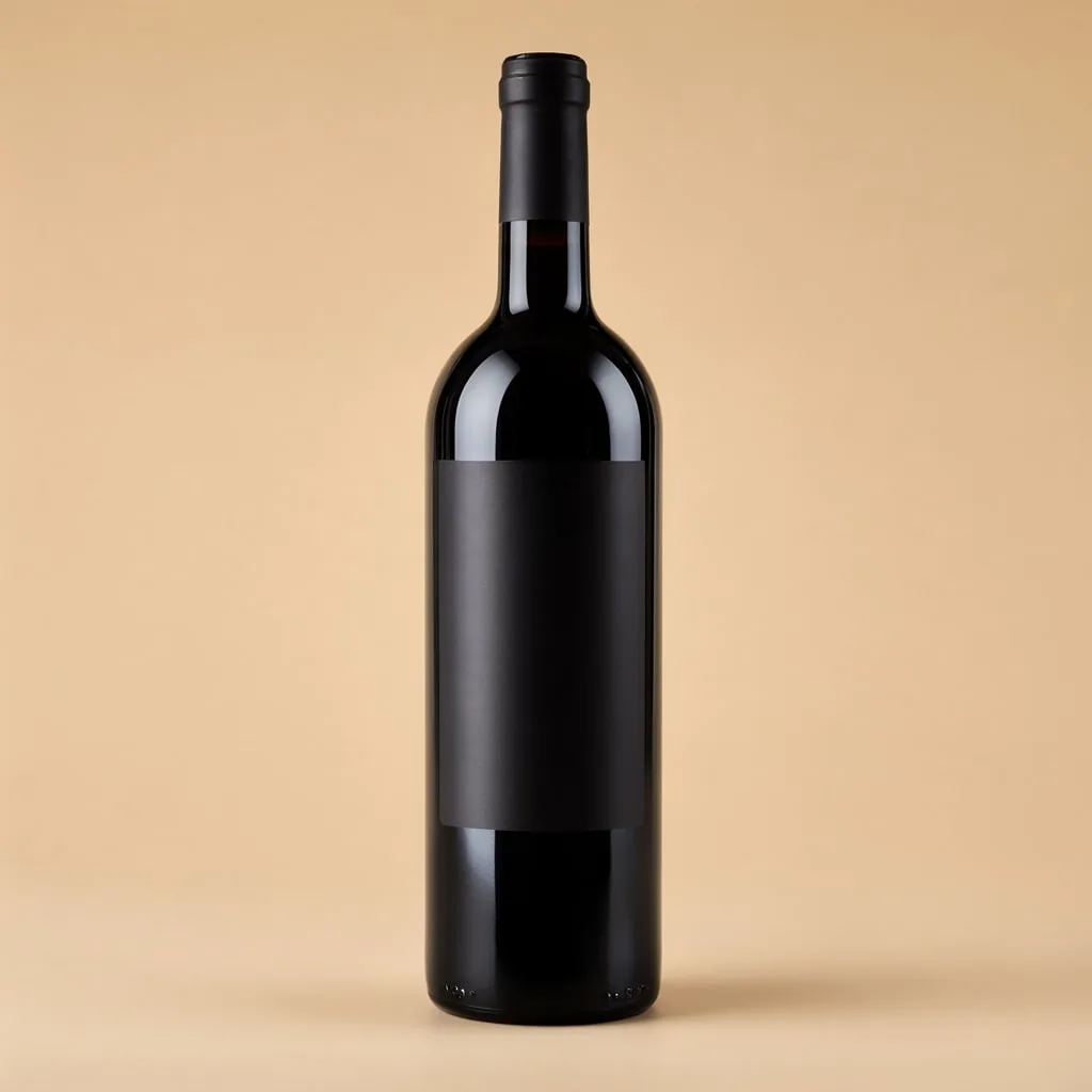 Blank Wine Bottle