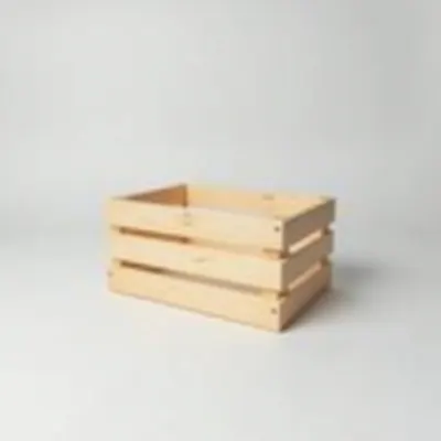 Blank Wooden Crate