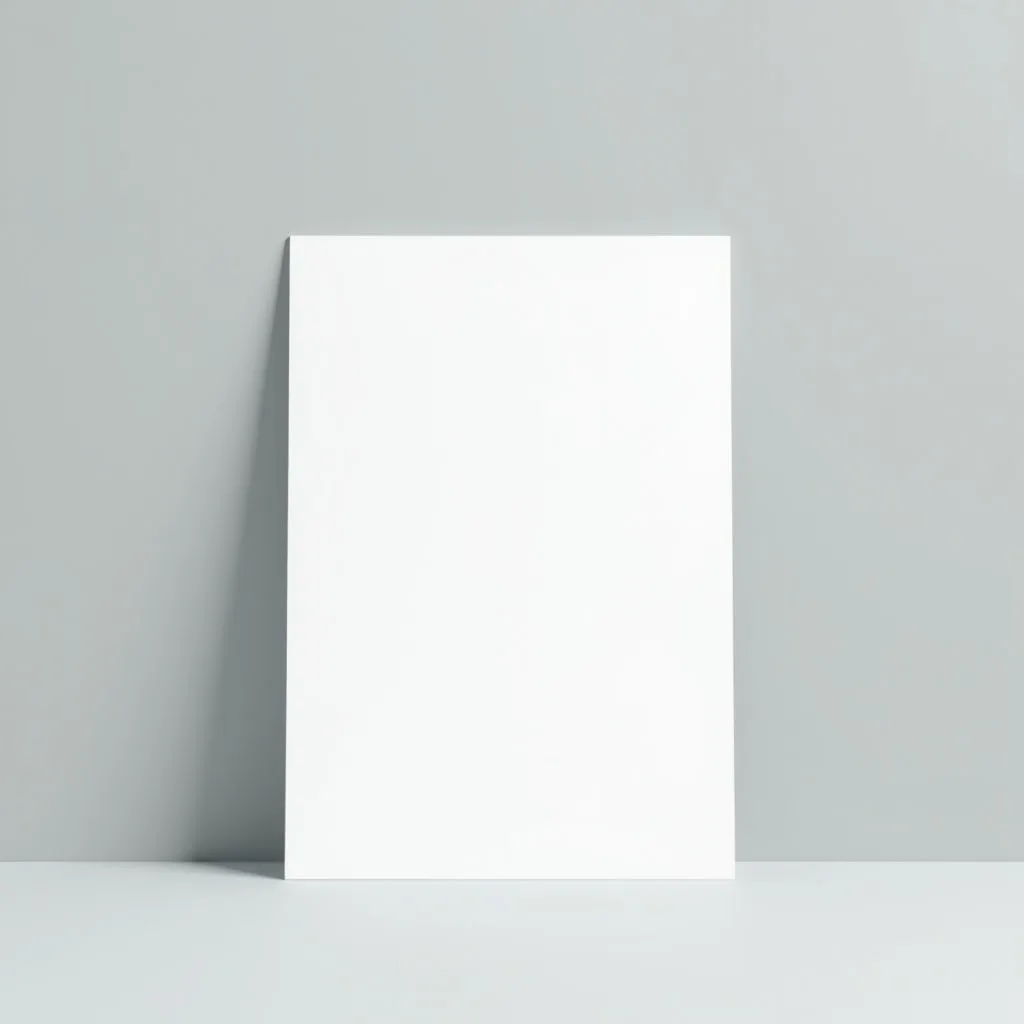 Blank Label Sheet