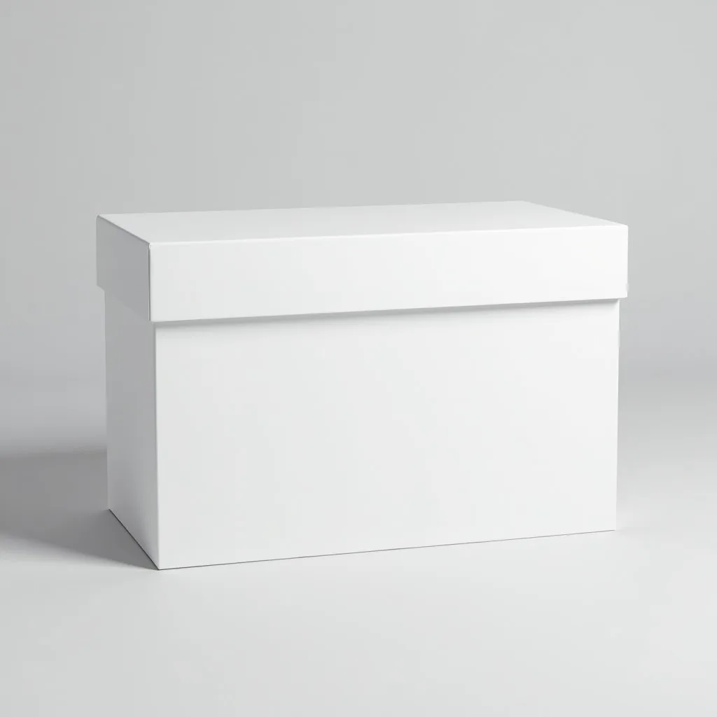 Blank Shoe Box