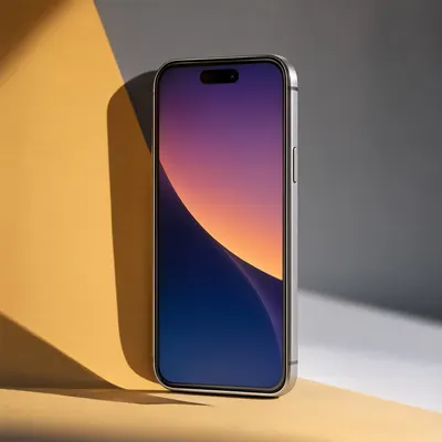 Smartphone on a Colour Block Set