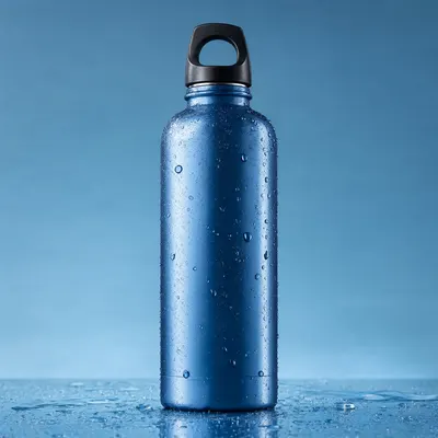 Water Bottle with Condensation