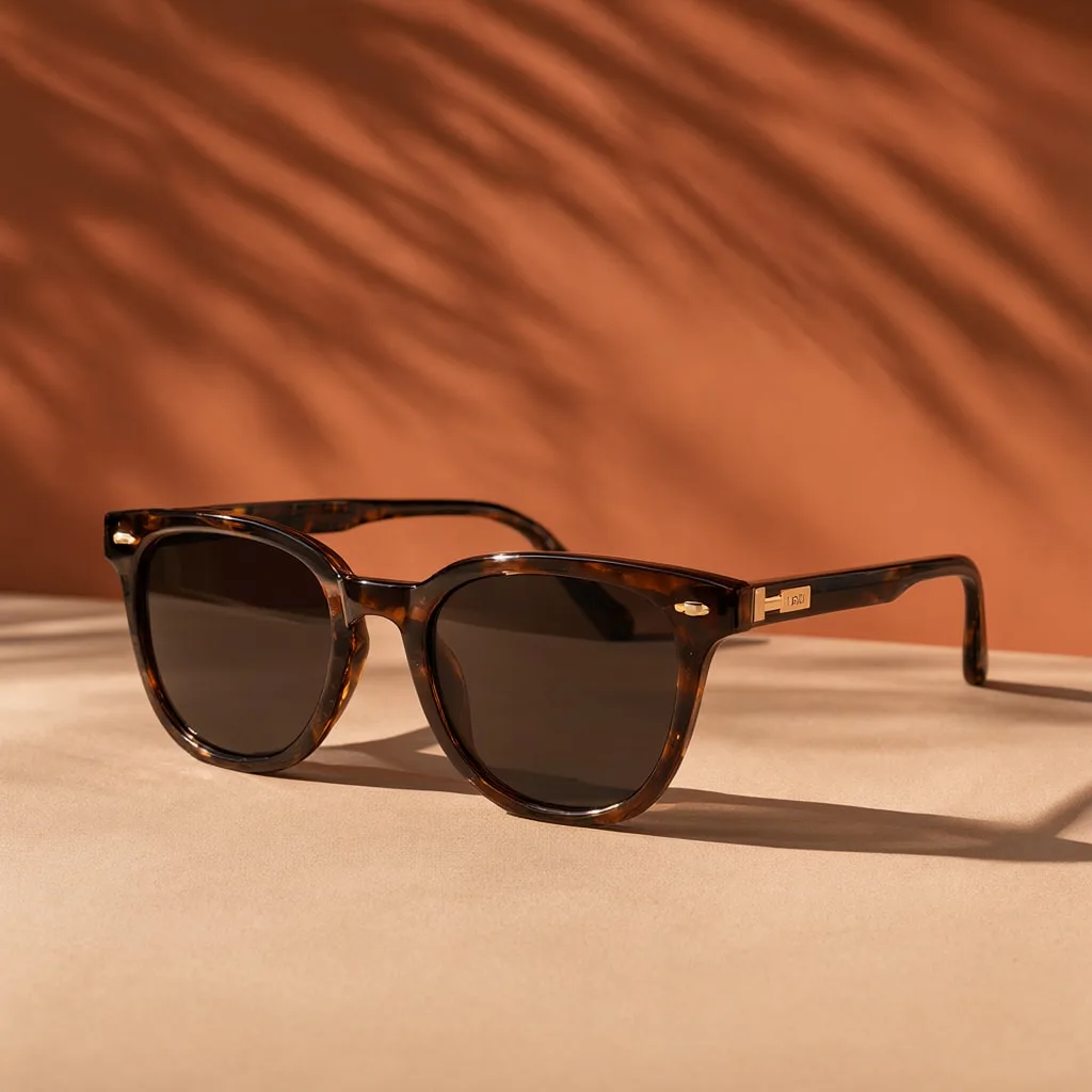 Sunglasses with Palm Shadows