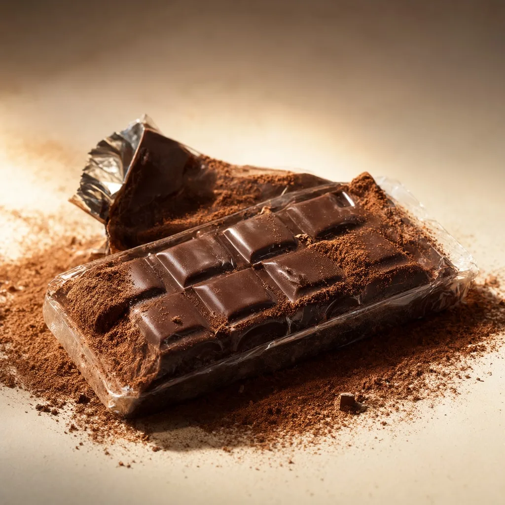 Chocolate Bar with Cocoa Dust