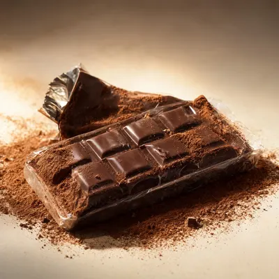 Chocolate Bar with Cocoa Dust