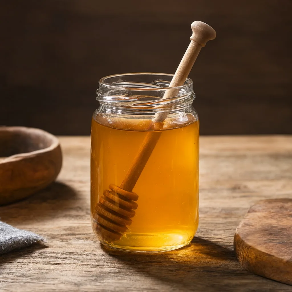 Honey Jar with Dipper