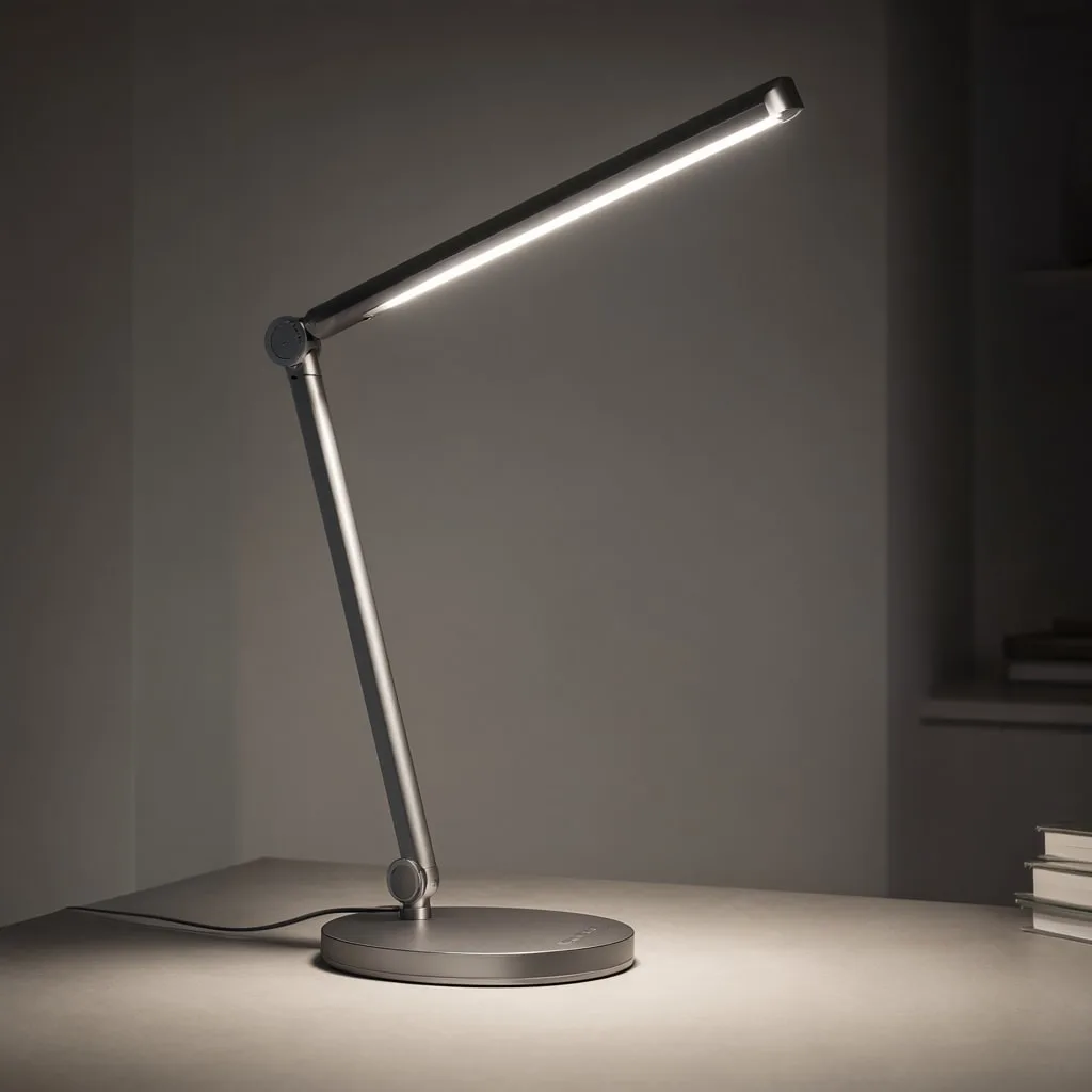 Desk Lamp on a Night Stand
