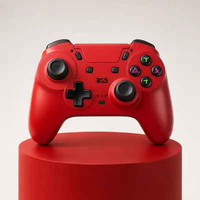 Gaming Controller on a Pedestal