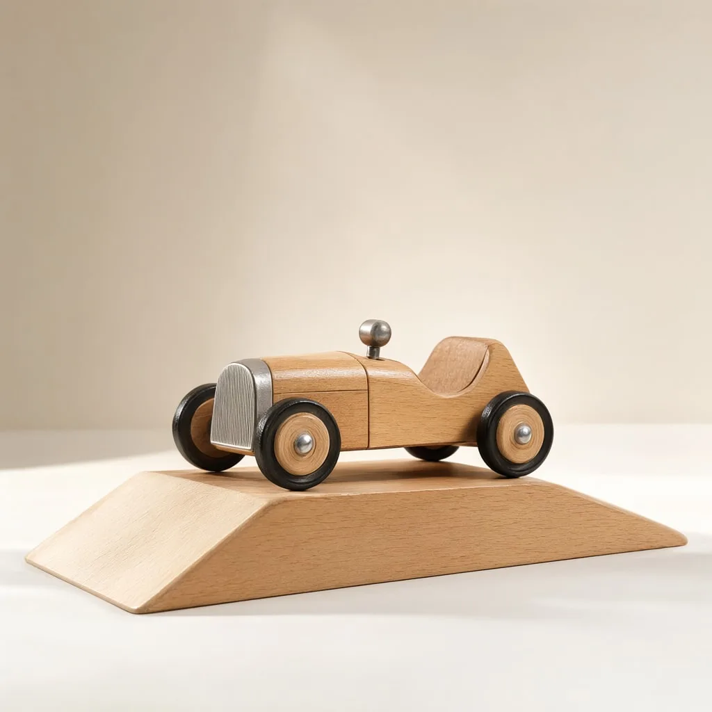 Toy Car on a Ramp
