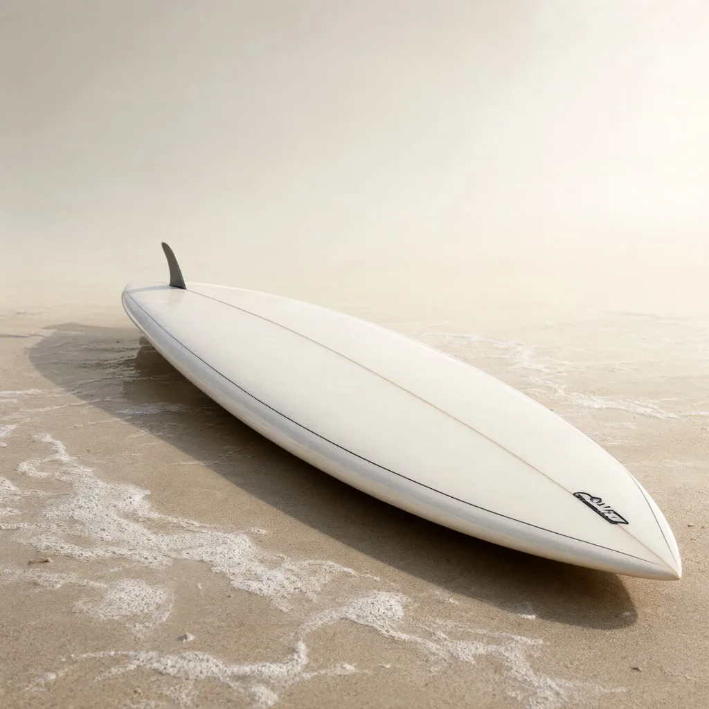 Surfboard on Sand