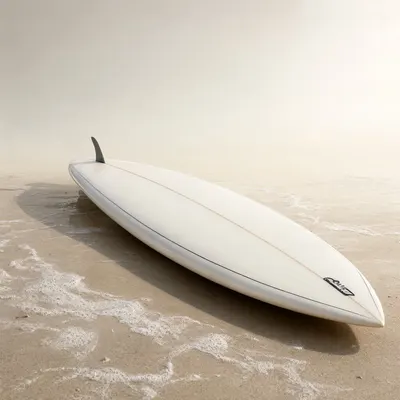 Surfboard on Sand