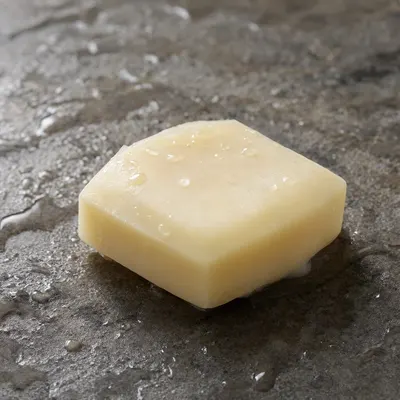 Soap Bar with Water Drops