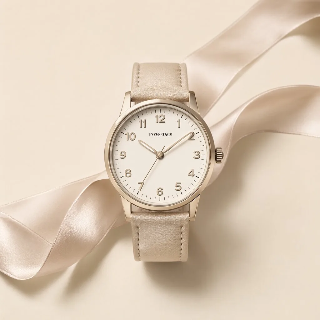 Watch with Silk Ribbon
